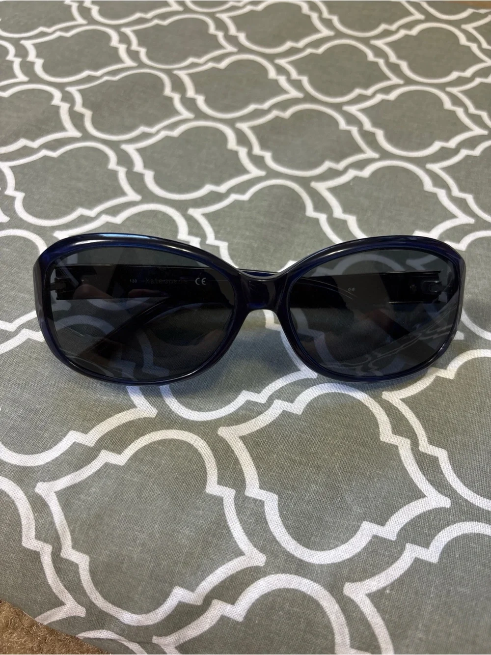 Kate Spade Sunglasses Rx Prescription Frames Only (Navy Blue)